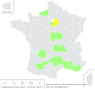 Eragrostis virescens J.Presl - carte de répartition