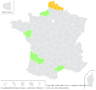 Eragrostis multicaulis Steud. - carte de répartition