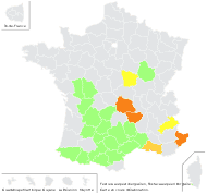 Festuca auquieri Kerguélen - carte de répartition