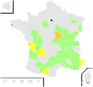 Festuca alixensis Gand. - carte de répartition