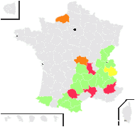 Carduus salisburgensis (Willd.) Pers. - carte de répartition