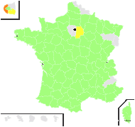 Gaudinia pallida Gand. - carte de répartition
