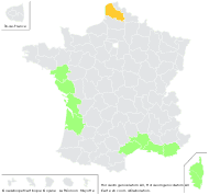 Hordeum geniculatum All. - carte de répartition