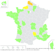 Hordeum murinum subsp. leporinum (Link) Arcang. - carte de répartition