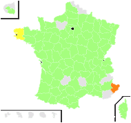 Oryza clandestina var. inclusa Wiesb. ex Baen. - carte de répartition