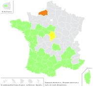 Paspalum distichum subsp. paspalodes (Michx.) Thell. - carte de répartition