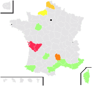 Phalaris tuberosa L. - carte de répartition