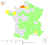 Poa chaixii Vill. - carte de répartition