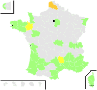 Agrostis alba var. minor Vasey - carte de répartition