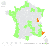 Puccinellia distans (Jacq.) Parl. subsp. distans - carte de répartition