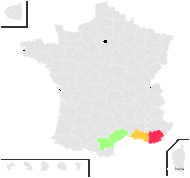 Atropis battandieri Speg. - carte de répartition