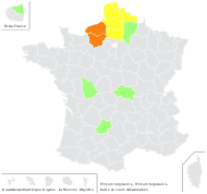 Triticum compositum L.f. - carte de répartition