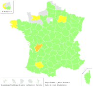 Arnoseris foetida (L.) Dumort. - carte de répartition