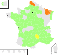 Triticum tenellum Lam. - carte de répartition