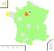 Potamogeton oppositifolius DC. - carte de répartition