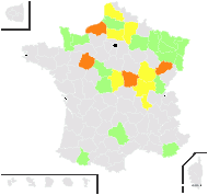 Potamogeton compressus L. - carte de répartition