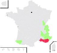 Stuckenia filiformis (Pers.) Börner - carte de répartition