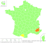 Potamogeton natans L. - carte de répartition