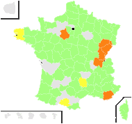 Potamogeton pusillus L. - carte de répartition