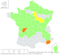 Potamogeton trichoides Cham. & Schltdl. - carte de répartition