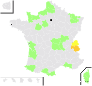 Zannichellia palustris var. pedunculata (Rchb.) Bab. - carte de répartition