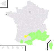 Juniperus oxycedrus L. - carte de répartition