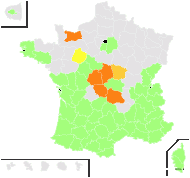 Adiantum trifidum Bolle - carte de répartition