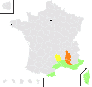 Rhagadiolus zacintha (L.) All. - carte de répartition