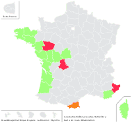 Isoetes histrix Bory - carte de répartition