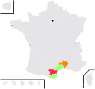 Marsilea fabri Dunal - carte de répartition