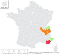 Selaginella helvetica (L.) Spring - carte de répartition