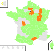 Oreopteris limbosperma (Bellardi ex All.) Holub - carte de répartition