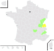 Digitalis media Roth - carte de répartition