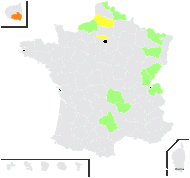 Geum ×intermedium Ehrh. - carte de répartition