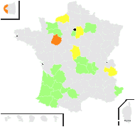 Orobus tuberosus var. tenuifolius (Roth) Ser. - carte de répartition