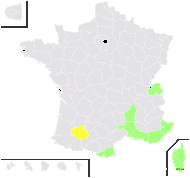 Ononis vulgaris Rouy - carte de répartition