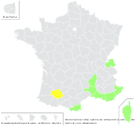 Ononis spinosa subsp. antiquorum (L.) Arcang. - carte de répartition