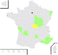 Abies cephalonica Loudon - carte de répartition