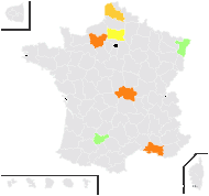 Verbascum phoeniceum L. - carte de répartition
