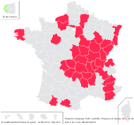 Erigeron strigosus Mühl. ex Willd. - carte de répartition