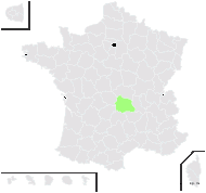 Trifolium ×bertrandii Rouy - carte de répartition