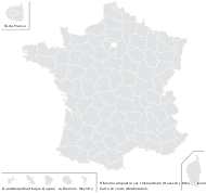 Trifolium campestre var. thionanthum (Hausskn.) K.Maly - carte de répartition