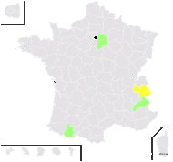 Taraxacum dissectum (Ledeb.) Ledeb. - carte de répartition