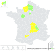 Raphanus orientalis (L.) Crantz - carte de répartition