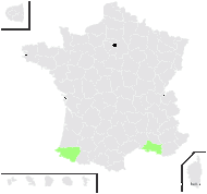 Erodium provinciale Jord. - carte de répartition