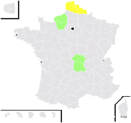 Alopecurus ×brachystylus Peterm. - carte de répartition