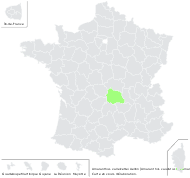 Amaranthus ×alleizettei Aellen - carte de répartition