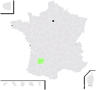 Syagrus capitata (Mart.) Glassman - carte de répartition