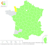 Clinopodium acinos (L.) Kuntze - carte de répartition