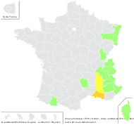 Alnus alpina Borkh. - carte de répartition